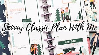 PLAN WITH ME | SKINNY CLASSIC Happy Planner | Winter Squad Life | December 14-20, 2020