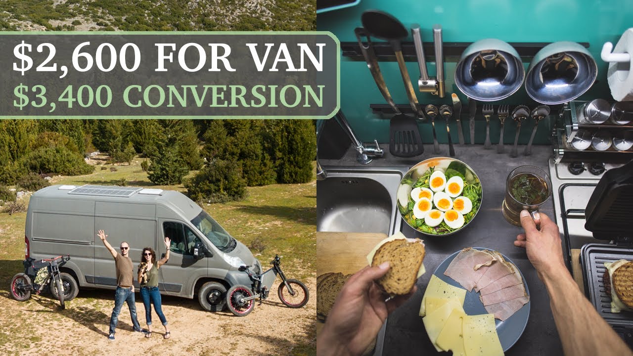 TIMELAPSE! Full Process for DIY Camper Van (Start to Finish Conversion ...