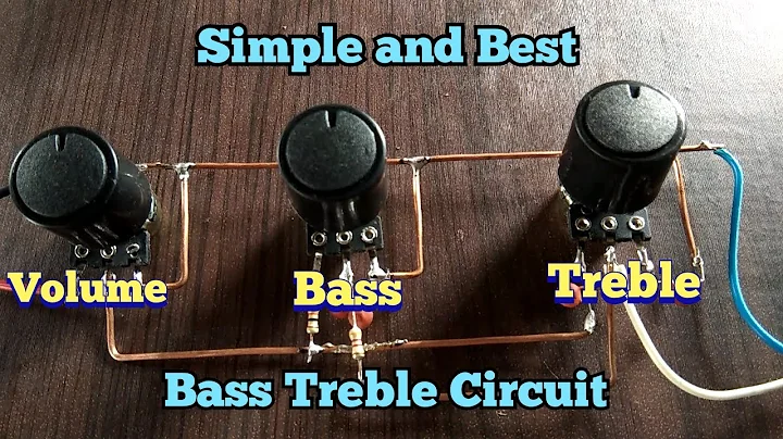 Bass Treble circuit | how to make bass treble volume controller | bass treble circuit kaise banaye |