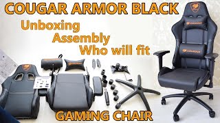 Cougar Armor One Gaming Chair - Black