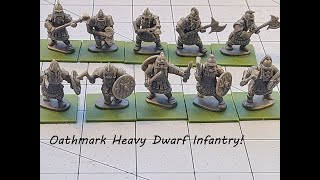 Northstar Minis: Oathmark Dwarf Heavy Infantry!