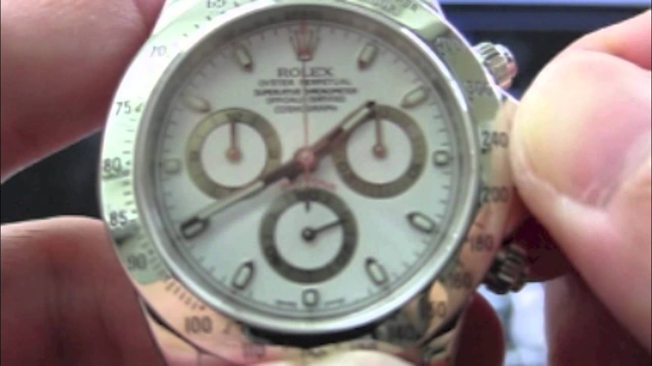 Rolex Oyster Perpetual Cosmograph Daytona 116520 - YouTube