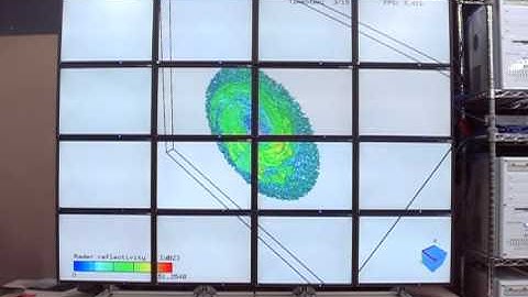 Irregular volume rendering on a tiled display wall (Typhoon)