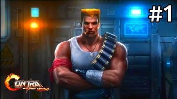 Garena Contra Return Gameplay Walkthrough Part 1| Story Based Game For Android.