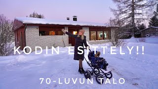 Kodin esittely🏠 70-luvun talo