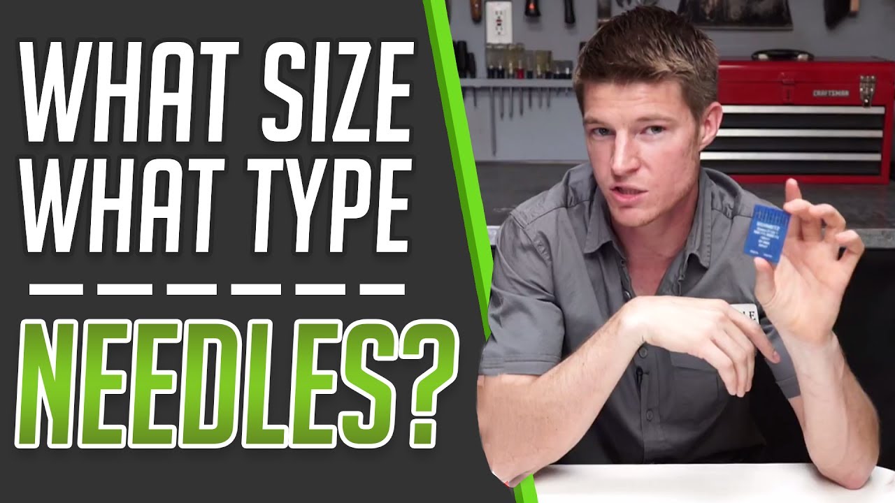 What Size Needles? - What Type of Needles? - Automotive Upholstery