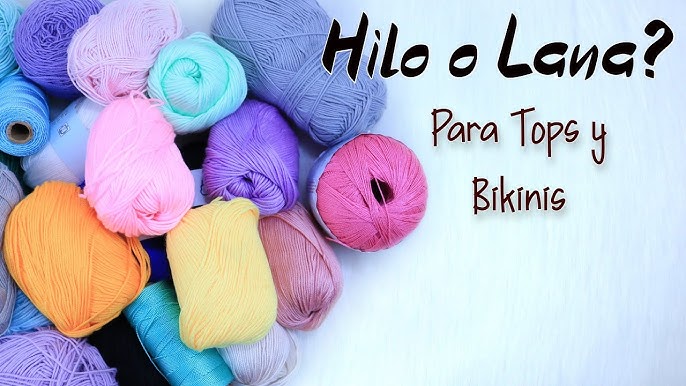 3er RESEÑA: HILOS PARA TEJER TRAJES DE BAÑO👙 a Crochet 