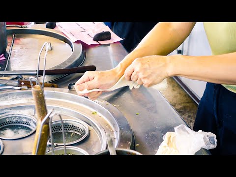 Taiwan Style Gnocchi／麵疙瘩－Taiwanese Street Food／台灣街頭美食－台中美食