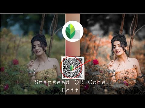 snapseed QR code