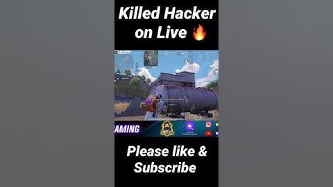 I killed a hacker on Live | #short #shorts #mortal #panda #hacker #bgmi