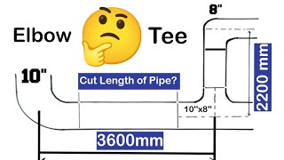 Cut Length of  Pipe Formula | Fitter Work | Elbow Calculation | Elbow Center calculation by Fabrication With Shoaib 733 views 2 months ago 8 minutes, 4 seconds