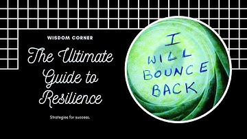 Embracing Change with Resilience @wisdomcorner1 #video #embracingchange #resilience #lifelessons