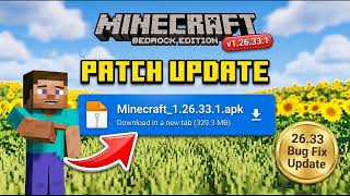 Minecraft 1.26.33.1 Official Update Analysis - Full Bedrock Performance Review