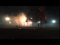 Gerbs firework in events by spark pyrotechnic