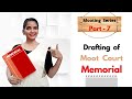 Part 7  moot court series  how to draft moot court memorial  learn memorial drafting