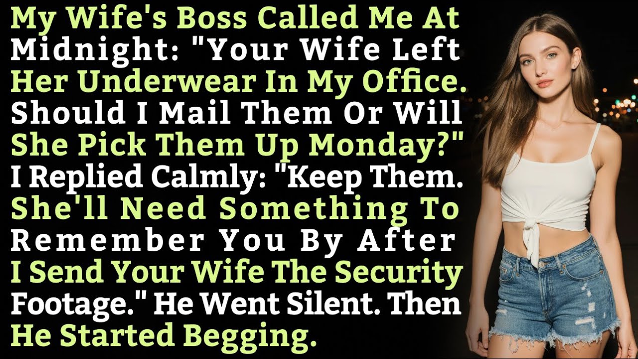 My Wife's Boss Called Me At Midnight: 