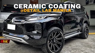 Ceramic Coating on the Montero Sport I Detail Lab Manila