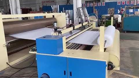 WJM-3 thermo bonded wadding production line/thermal bonding wadding machine/quilt production line