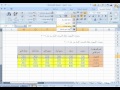 excel 2007 دمج الخلايا