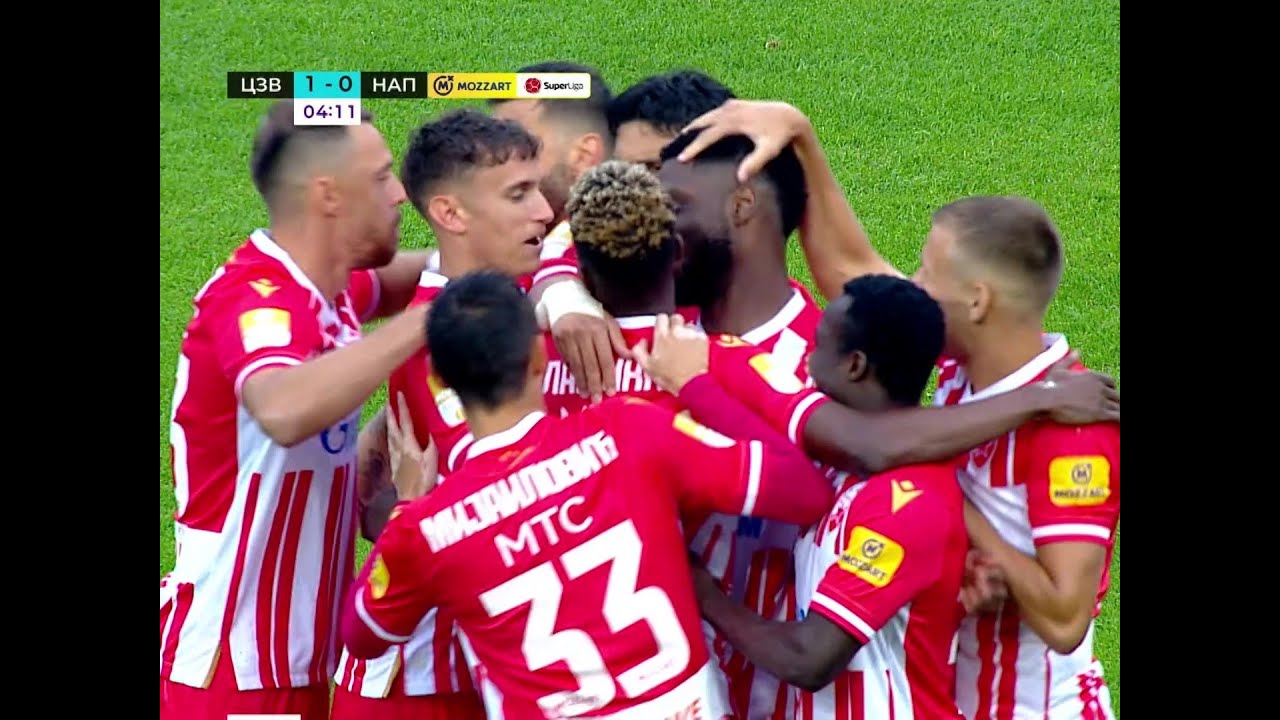 Mozzart Bet SuperLiga Srbije, FK Crvena zvezda - FK Napredak 4:0