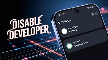 How to Disable Developer Mode  in Realme Narzo 50A Prime