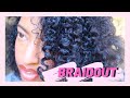 QUARANTINE NATURAL HAIRSTYLES: BRAID OUT