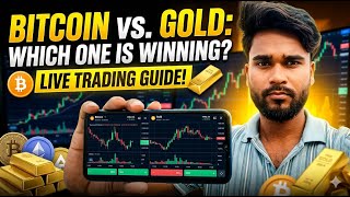 Live bitcoin and gold trading #bitcoin ||Delta exchange india || on 21/06/2026 (2)