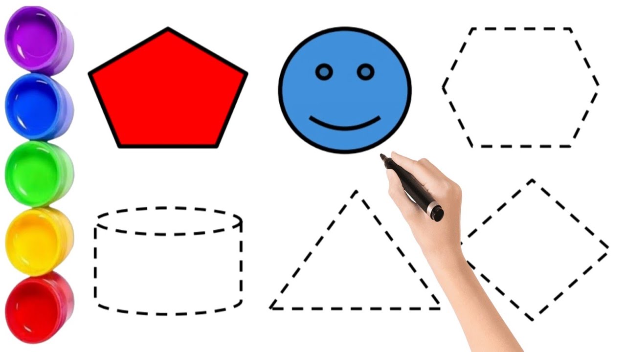 Super Simple Shape Games to Play at Home