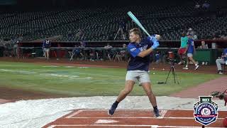 Eli Willits, SS, Fort Cobb Broxton High School Class of 2025, High Speed Swing Mechanics