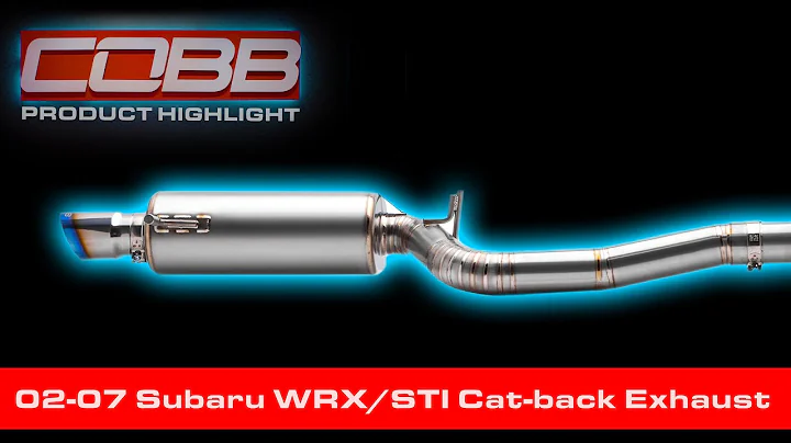 COBB Tuning - Product Highlight - GD Subaru Titanium Cat-Back