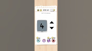 brain test level : 167