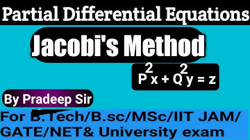 Jacobi Method Partial Differential Equations || Jacobi Method || Partial Differential Equations