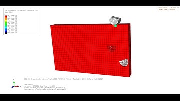 Simulation Abaqus n°19 Interaction solide/fluide