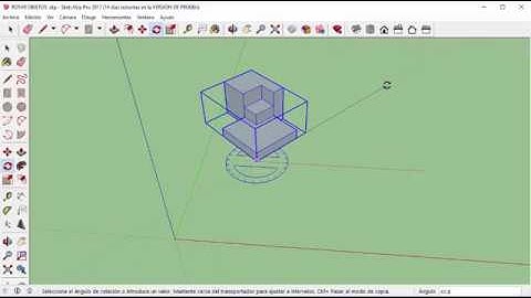 HERRAMIENTA ROTAR SKECTCHUP ( ángulos)
