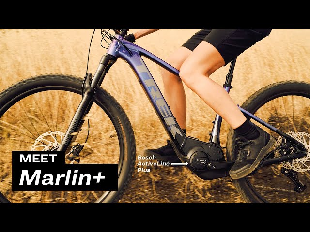 Introducing Trek Marlin+: A Versatile Electric Mountain Bike class=