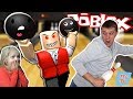 Самый УЖАСНЫЙ БОУЛИНГ КЛУБ в ROBLOX отcюда нужно СБЕЖАТЬ детский игровой Летсплей от папы FFGTV