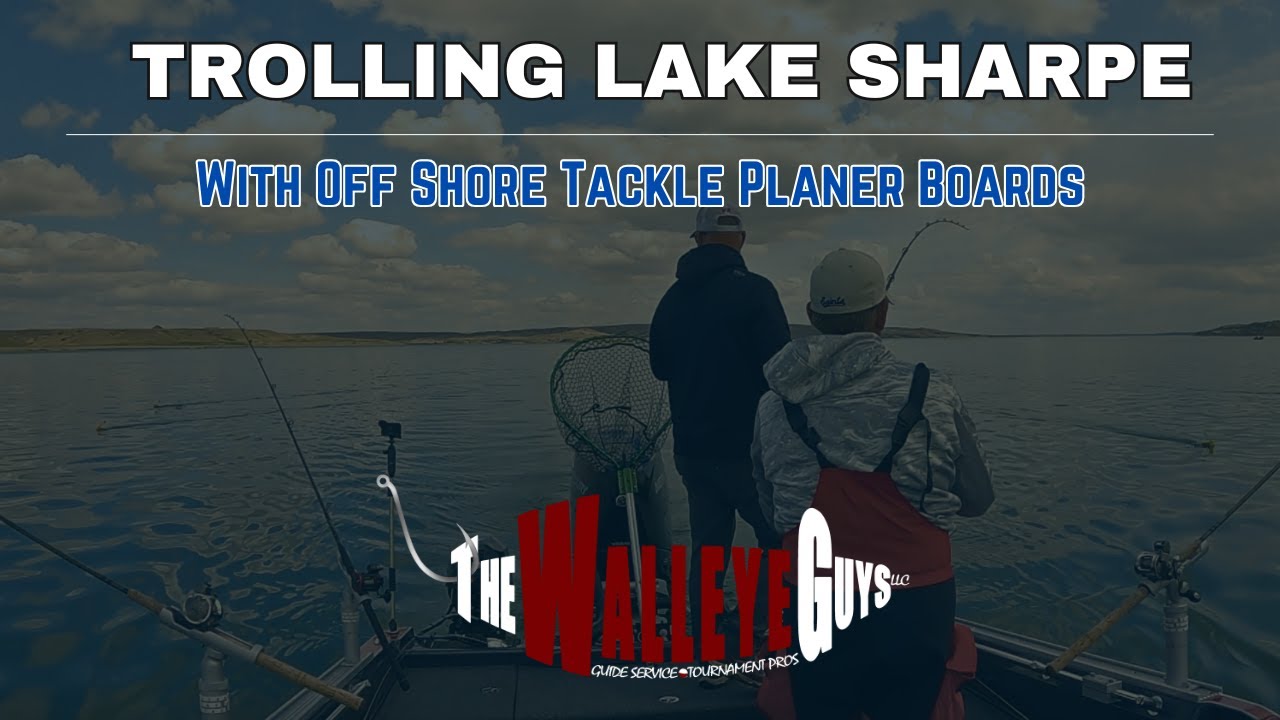 Fishing Lake Sharpe with Off Shore Tackle Planer Boards - YouTube