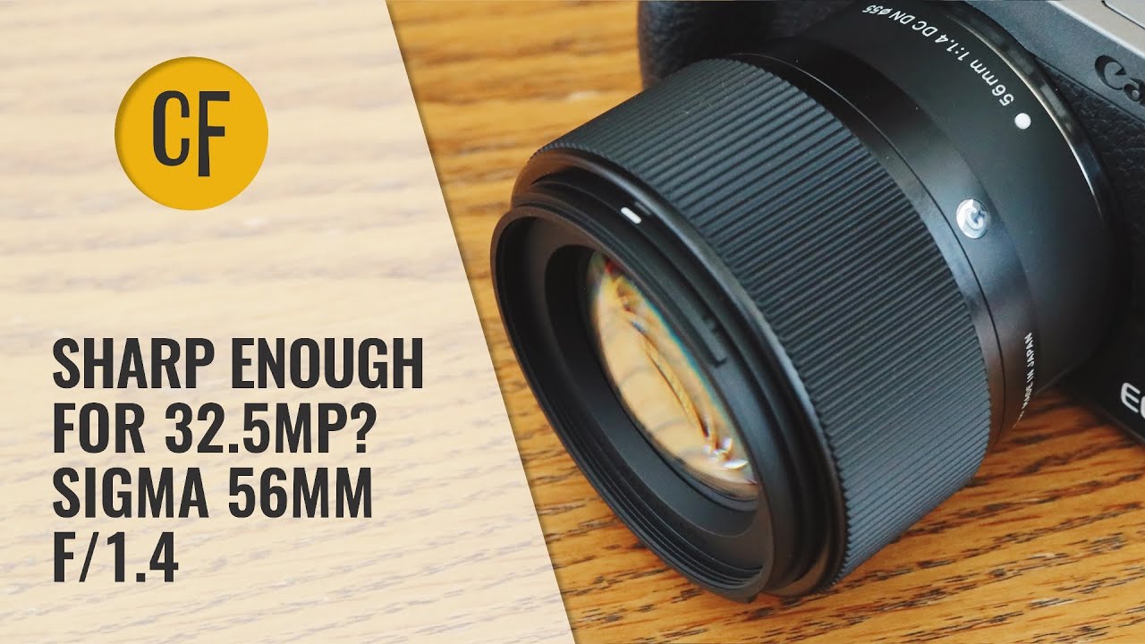 Sharp enough for .5mp? Sigma mm f.4 on a Canon EOS M6 ii with  autofocus test