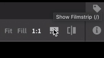 How to use the filmstrip in Photoshop Lightroom