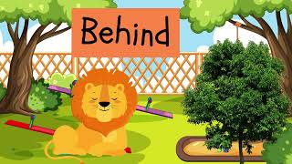 Prepositions of place for children - The concept of space, for kids - Where things are