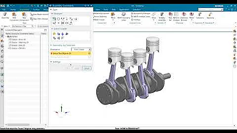 Siemens NX Flexible Assembly