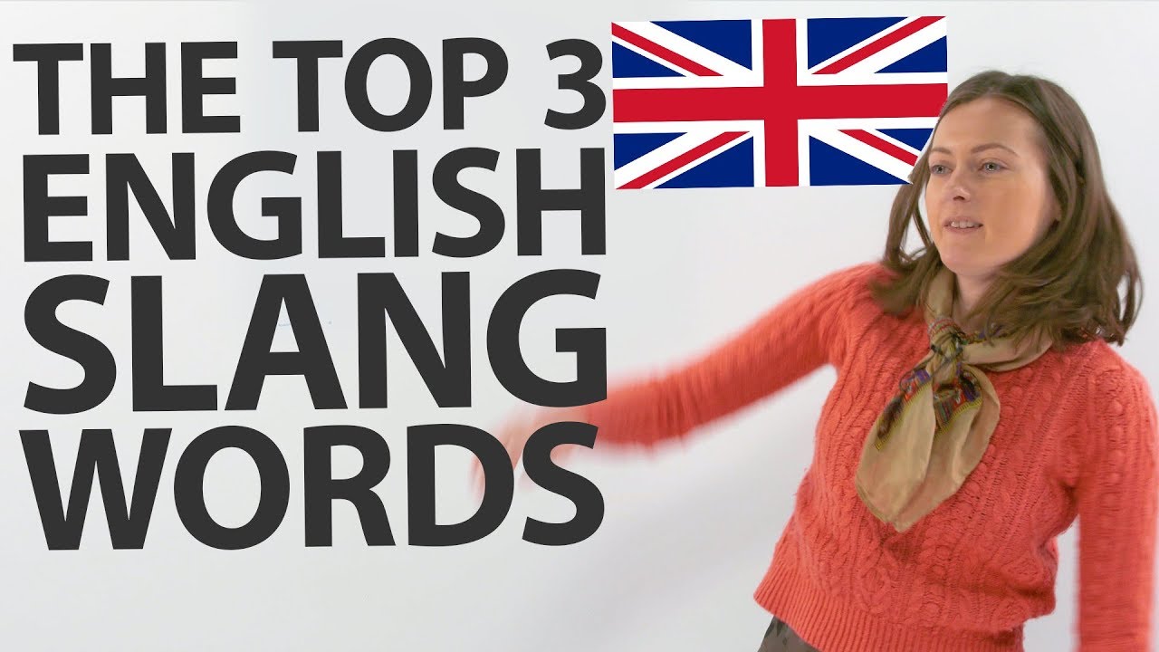 ⁣3 popular slang words in British English