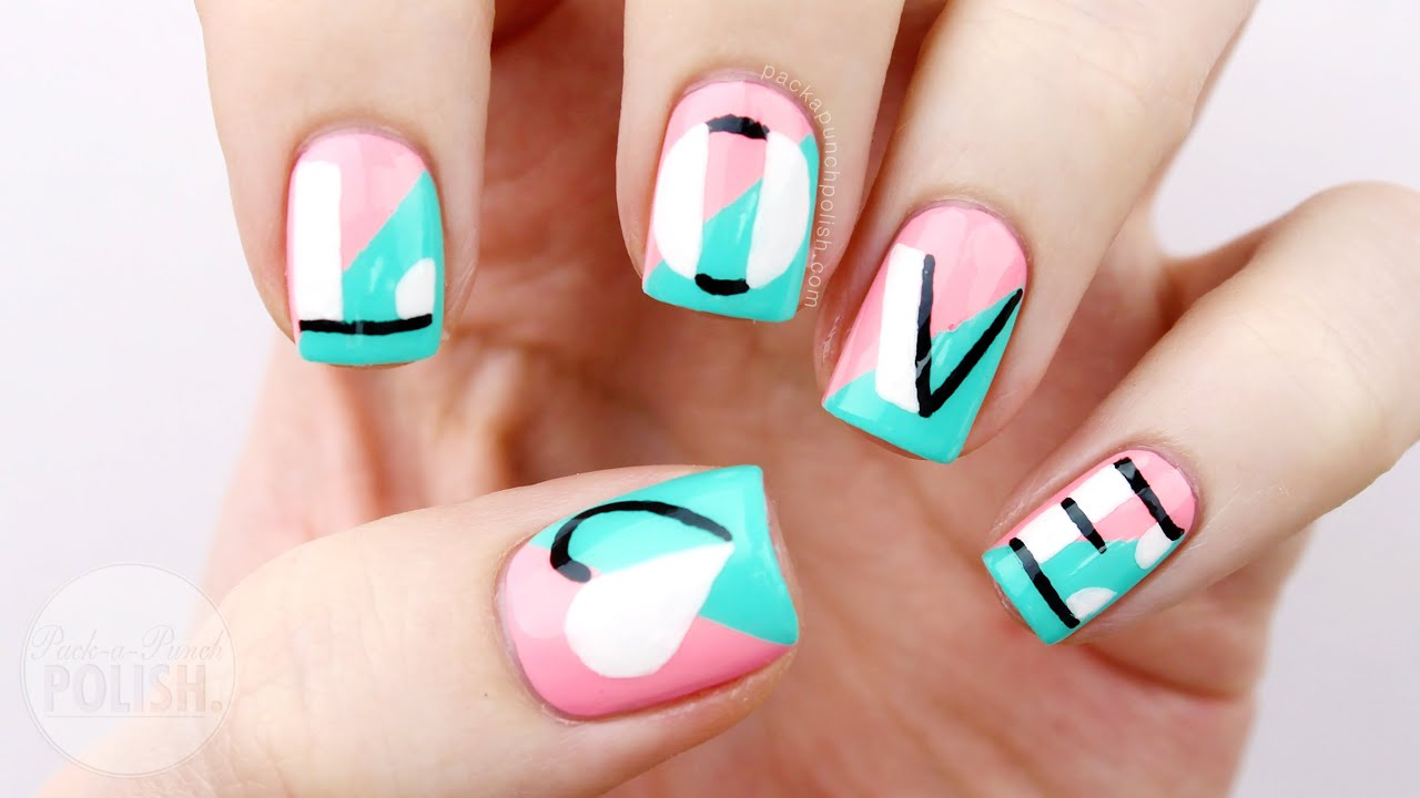 nail art stickers letters