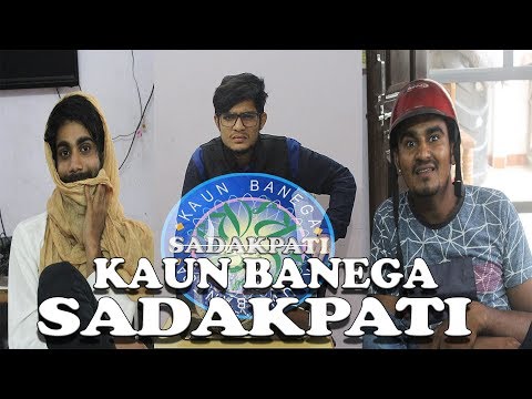 kbs----kaun-banega-sadakpati-latest-hilarious-and-comedy-video-by-certified-kamina-2017
