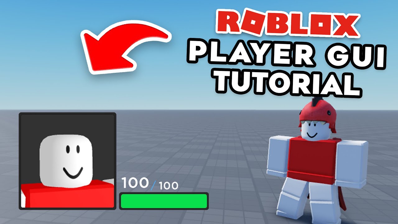 How To Make A PLAYER GUI In Roblox (Roblox Studio Tutorial) 