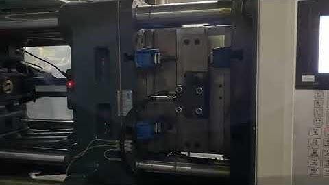 Plastic injection molding machine with servo motor haijiang machinery testing production mold