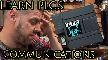 LEARN PLC,s  4 , BUILD A PLC TEST RIG , problems and communications