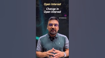 Open Interest | Change in Open Interest | Option Chain @NiftyTechnicalsbyAK #shorts