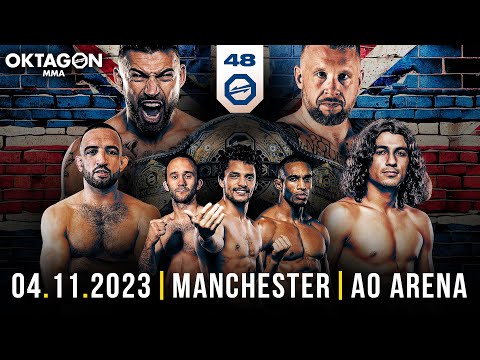 OKTAGON 48: Europe’s leading MMA Spectacle Hits Manchester! 🇬🇧 November 4th in the AO Arena 📍