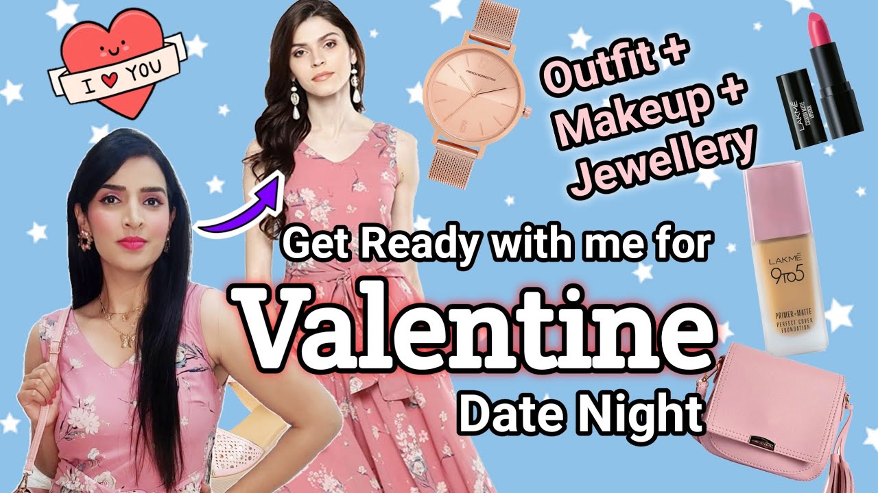 Amazon Valentine's Day outfit 2022 Get Ready with me for a Valentine Date Night YouTube